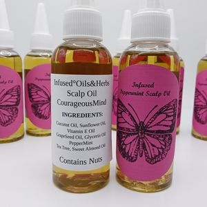 Infused Peppermint Scalp Oil